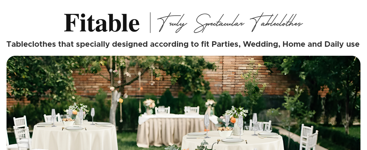 round tablecloths