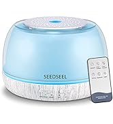 SEEDSEEL Ultrasonic Essential Oil Diffuser, 300ml Aromatherapy Diffuser with USB-C Power Cord, Re...