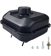 KIKITE Fuel Tank for GX140 GX160 GX200 5HP 5.5HP 6.5HP Predator 212cc Engine Anti-vibration HDPE ...