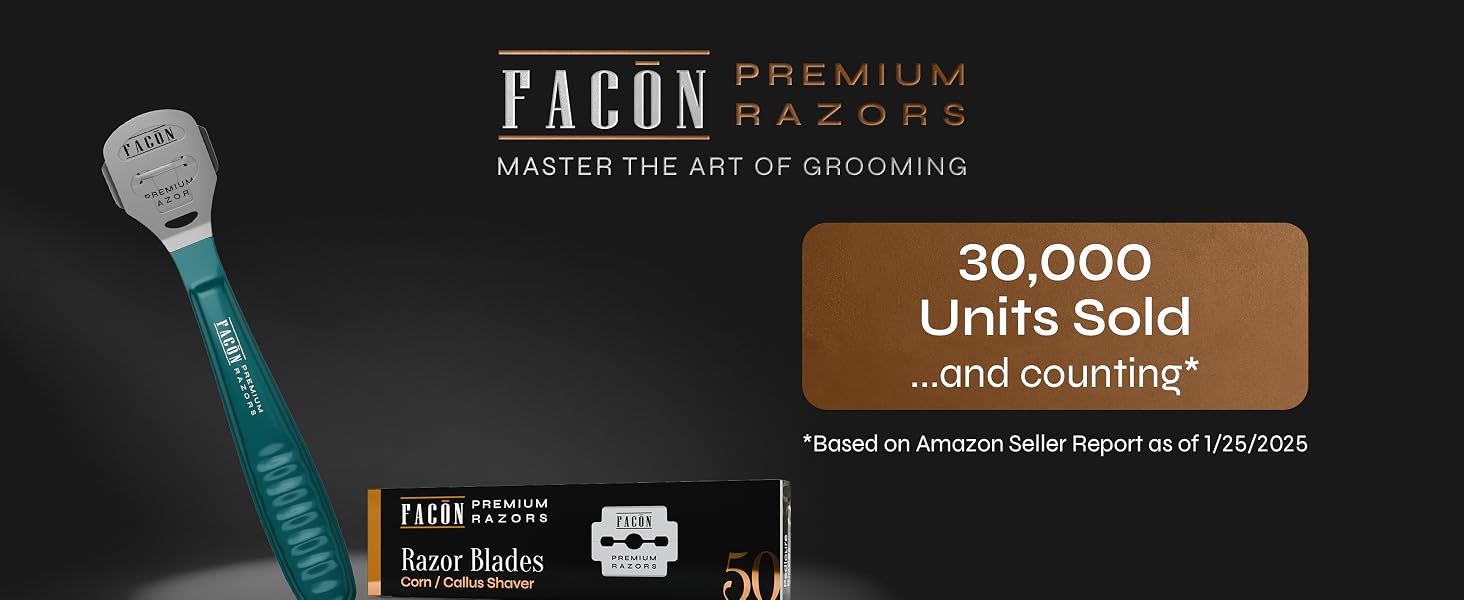 Facón Callus Shaver Pedicure Razor