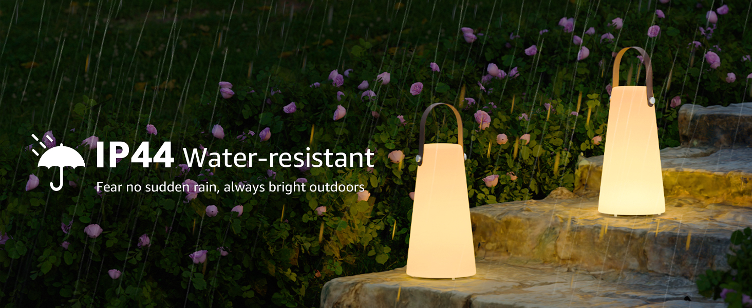IP44 Water-resistant