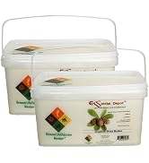 Essential Depot Shea Butter - Grade A - Unrefined - Organic - 14 lbs - In 2 x 7lb Greener Life Boxes