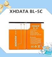 XHDATA BL-5C Battery 3.7V 1500mAh Rechargeable Battery Large Capacity for Radio for Home with Cur...