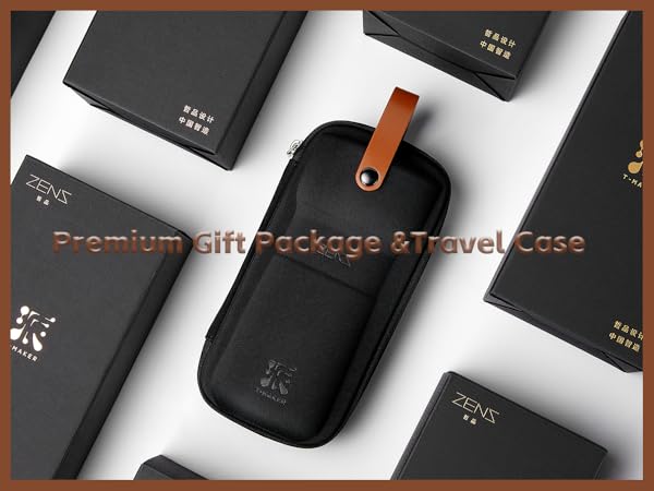 ZENS Modern 3-in-1 Smart Small Glass Tea Infuser Teapot