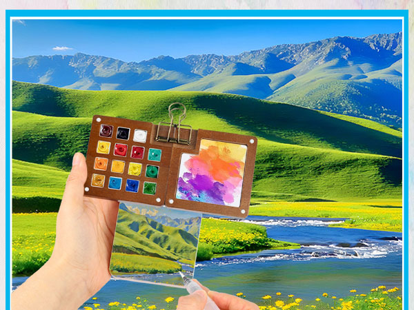 mini watercolor travel set