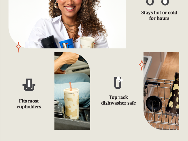 dishwasher safe hot cold all day workday workout coffee tea water bottle ally love cute trendy nice