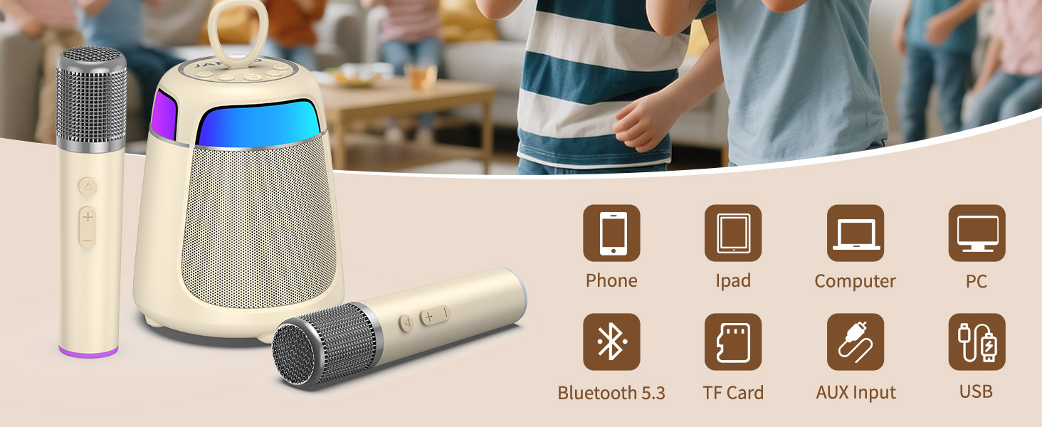 portable karaoke machine