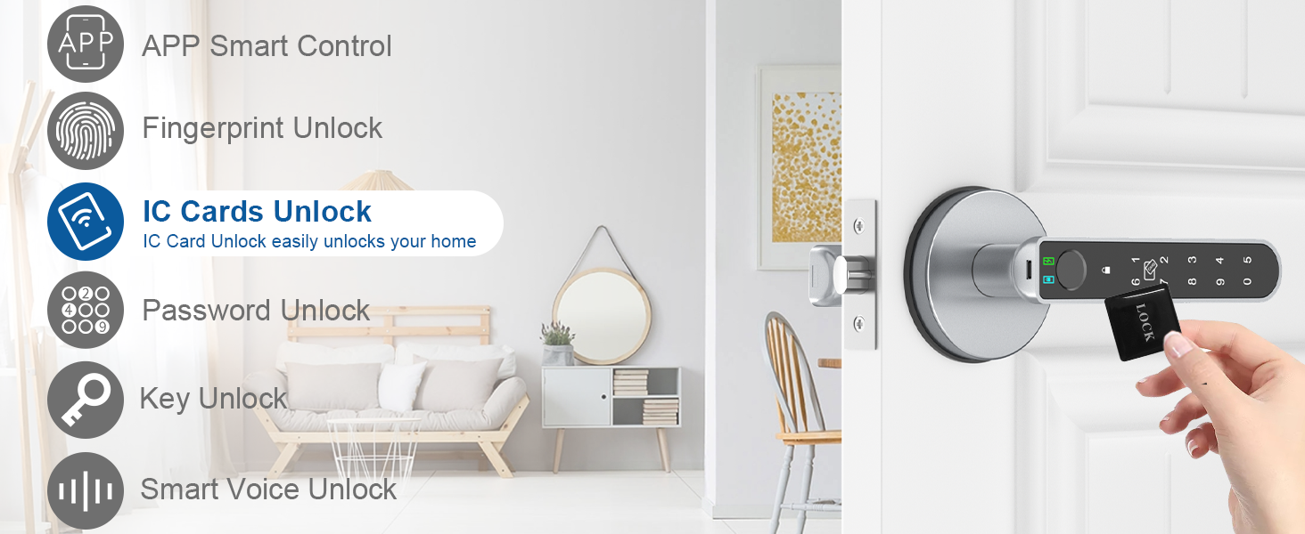 Fingerprint Door Knob