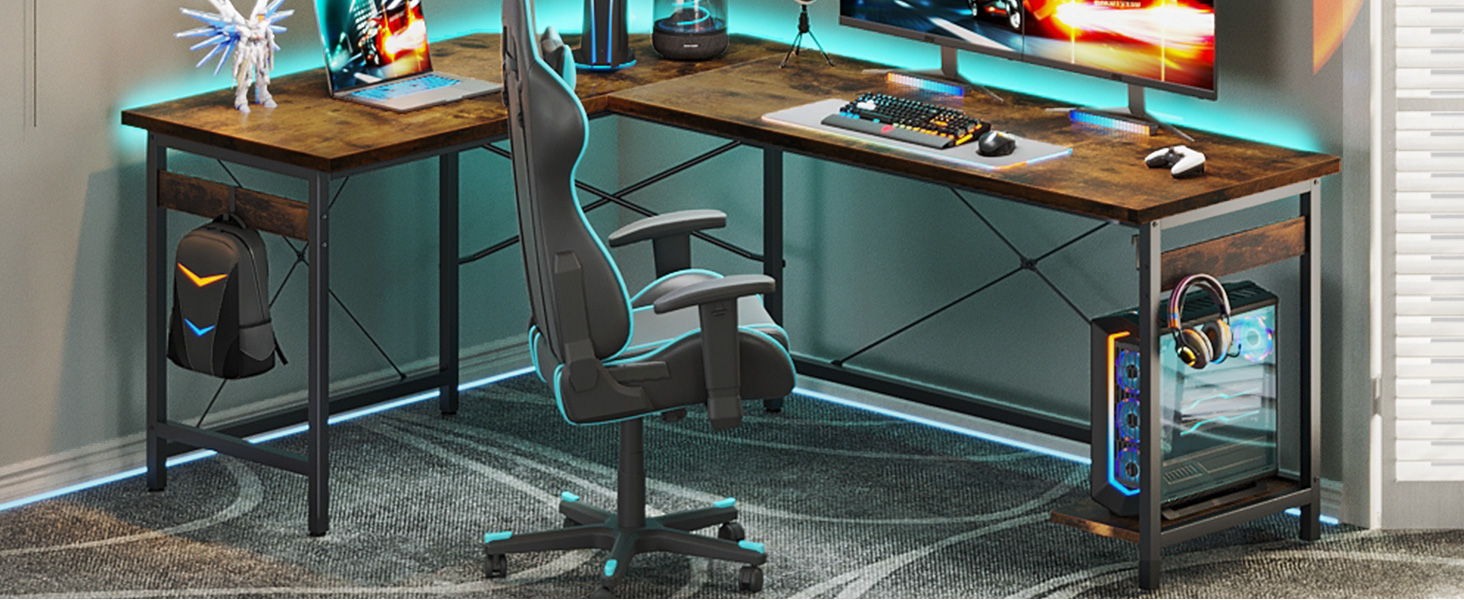 l shaped desk