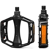 Aikolesa Bike Pedals 1/2,Kid Mountain Road Bike Pedals Non-Slip Alloy BMX Bicycle Pedals Platform...