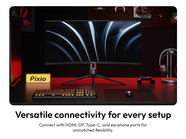 Pixio PXC348C Neo 34 inch 180Hz Refresh Rate UWQHD 1440p Ultrawide