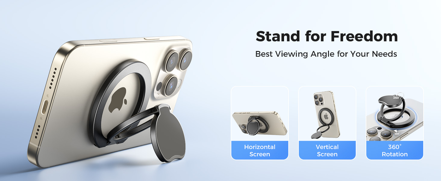 dual magnetic phone holder