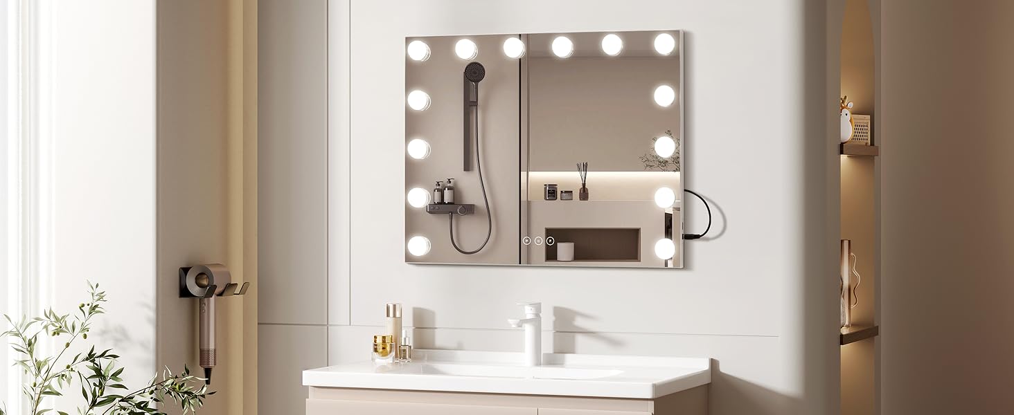 vanity mirror with lights