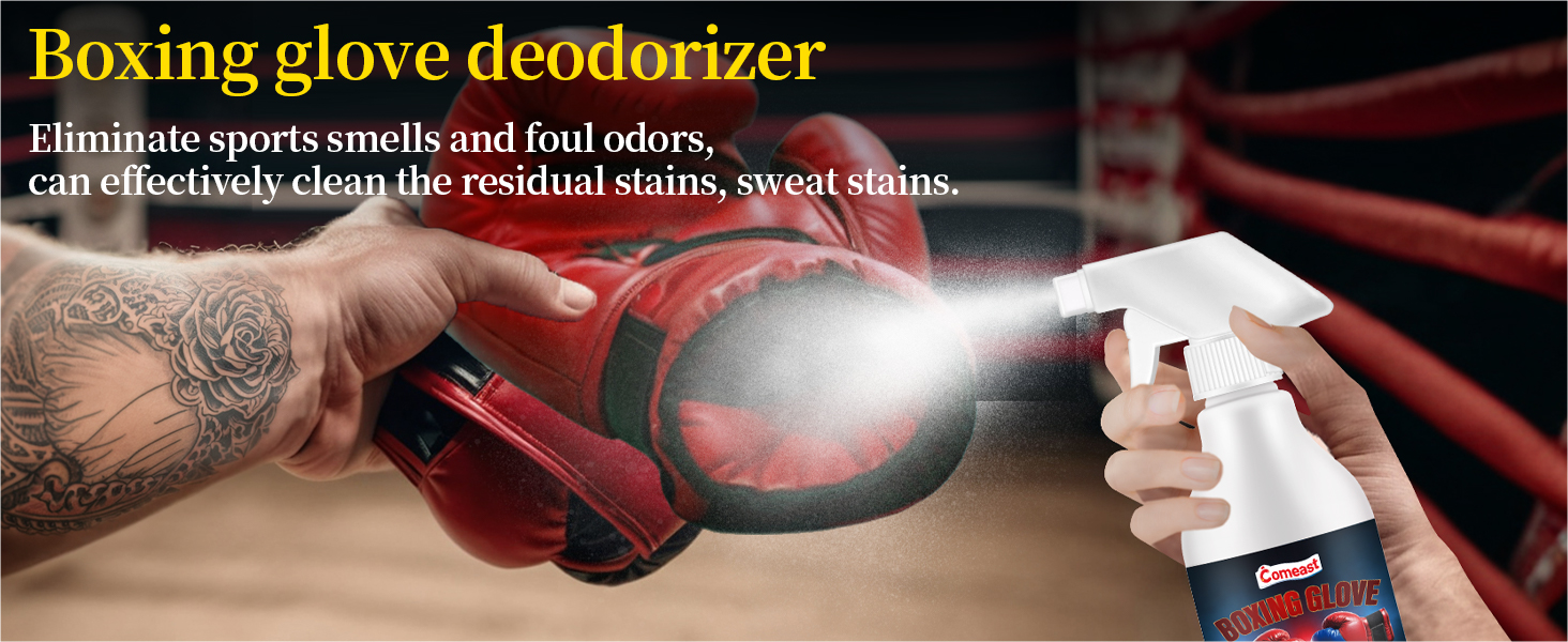 Boxing Glove Deodorizer Cleaner Spray