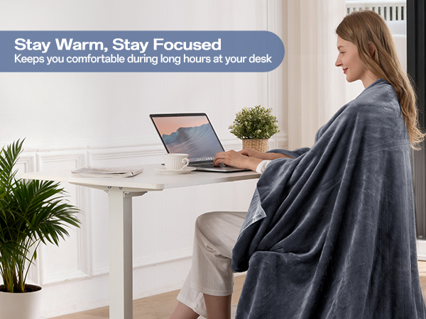 Heated Throw Electric Blanket
