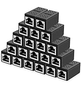 ZUZONG RJ45 Inline Coupler Ethernet Extender Cat7 Cat6 Cat5e Ethernet Coupler Female to Female(RJ...