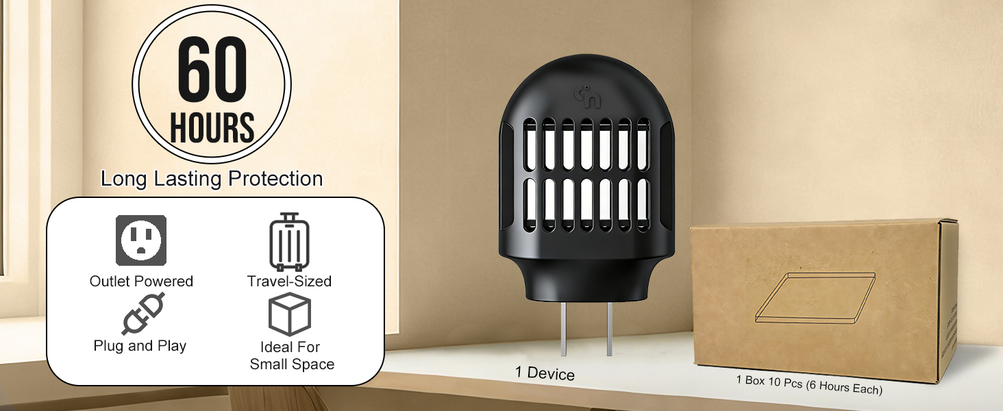 60 HOURS Long Lasting Protection