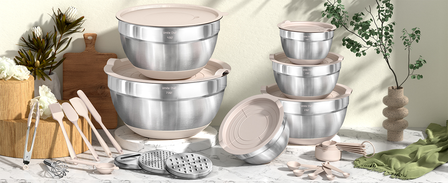 mixing bowls