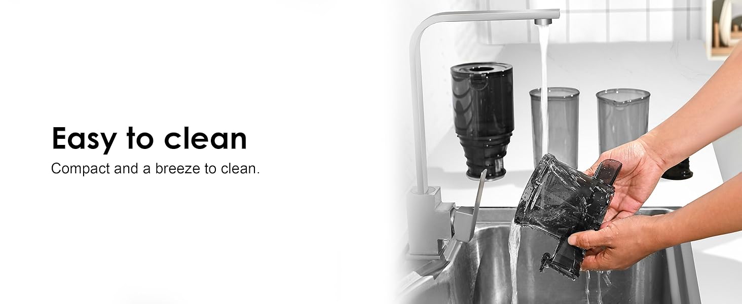easy to clean juicer