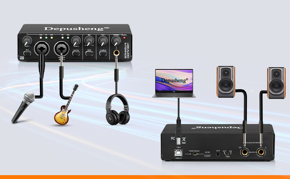 Connect easily and support a variety of audio devices
