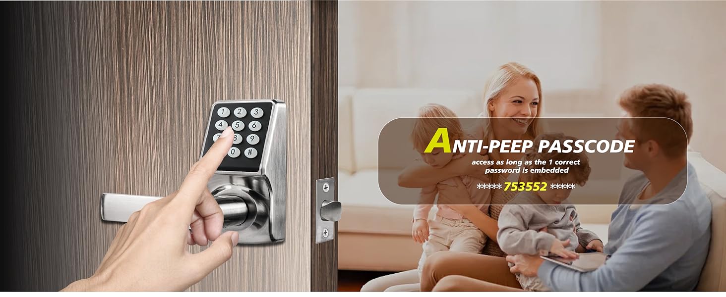 Smart Door Lock with Keypads
