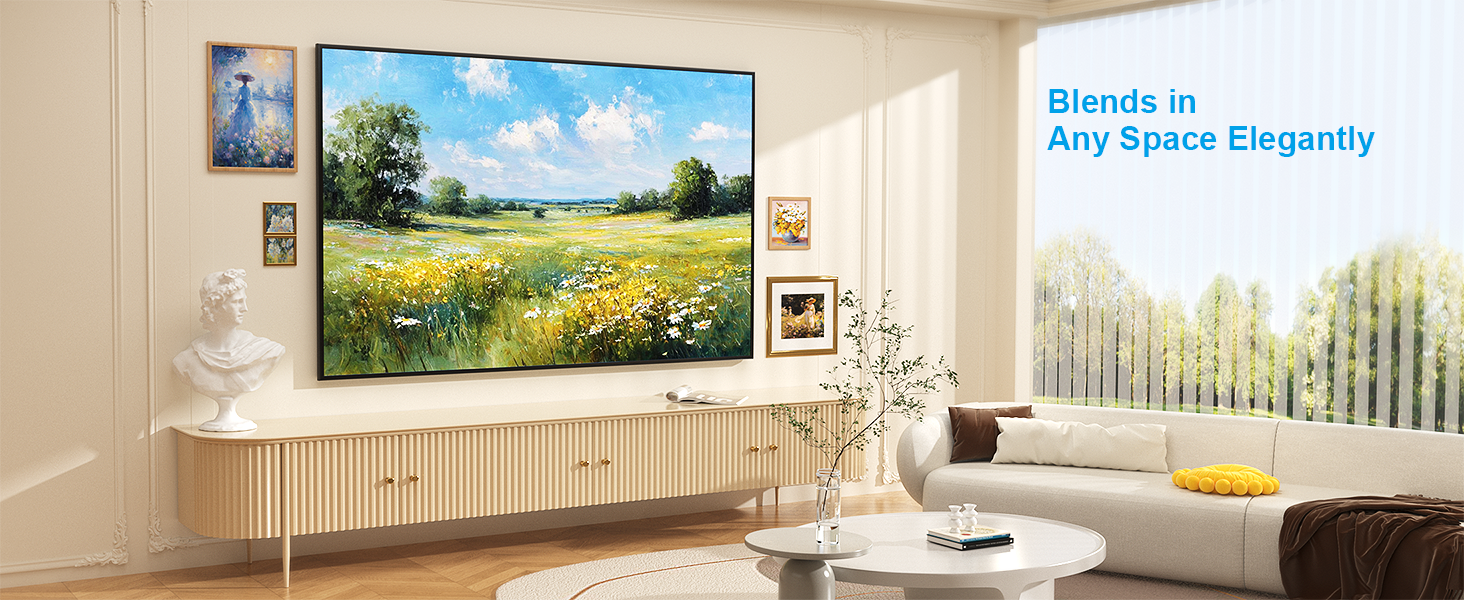 low profile tv mount