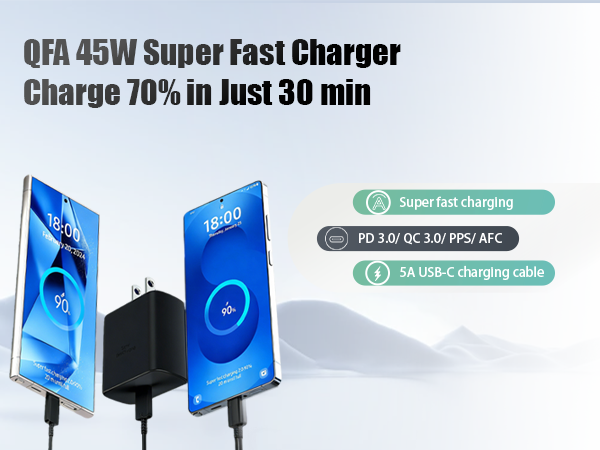 45w samsung charger