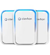 Clarifion - Air Ionizers for Home (3 Pack), Bedrooms, Negative Ion Generator, High Output Filter,...