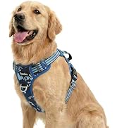 Funfox Dog Harness No Pull, Adjustable Pet Vest Harness, Super Soft Material with Vertical Handle...