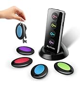 Key Finder,Wireless Key Tracker Locator with LED Light,Remote Finder,Key's Tracking Device,Easy t...