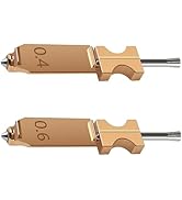 2PCS AD5X Hotend 0.4mm+0.6mm Nozzles Kit Upgraded All Metal Printhead Quick Replacement 3D Printe...