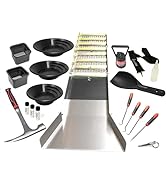 Complete Gold Mining Kit; Folding 50 inch Gold Sluice Box; Gold Prospecting Equipment; Rock Pick ...