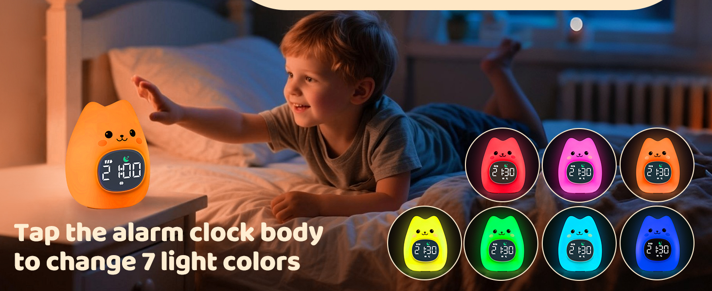 Alarm Clock with Night Light