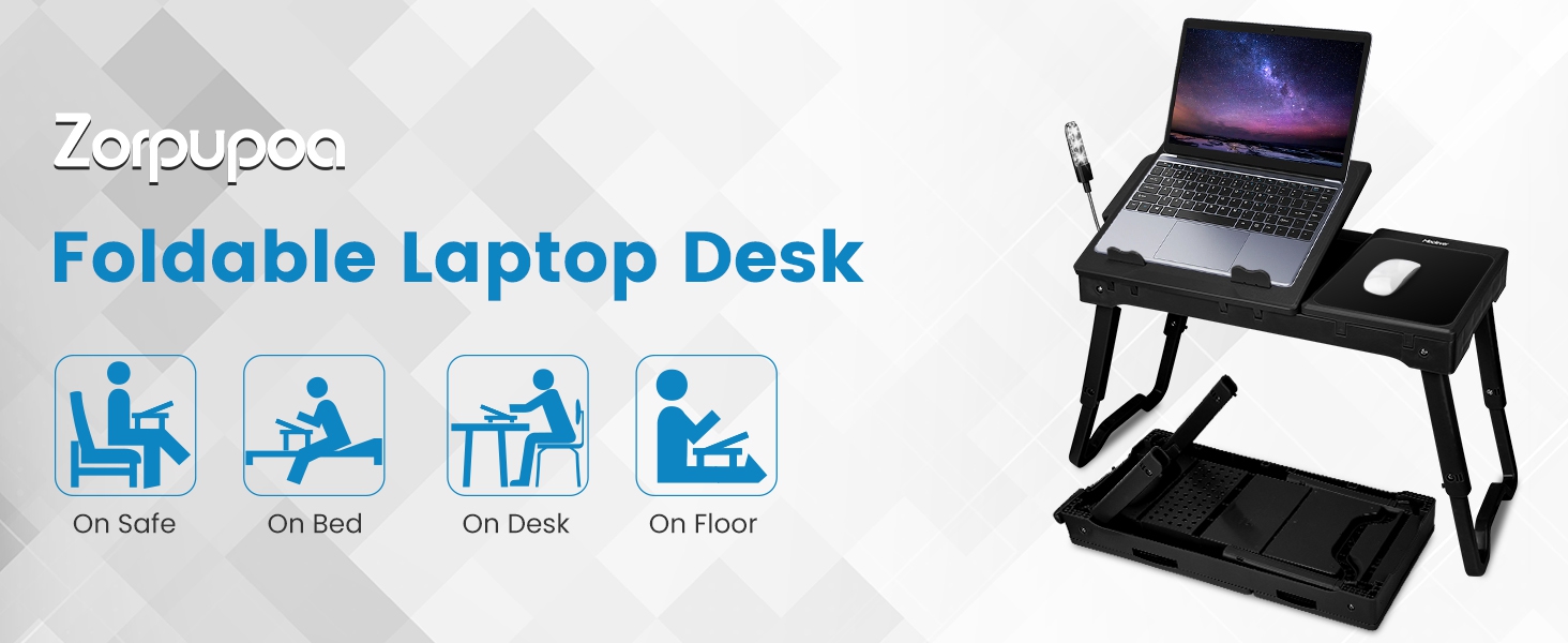 foldable laptop desk