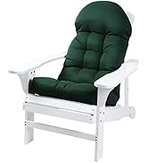 Enipate Weather Resistant Adirondack Chair Cushions High Back Indoor Outdoor Patio Tufted Lounge ...