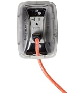 Intermatic WP5100C Extra-Duty in-Use Electrical Outlet Cover - Single Gang, Versatile Outdoor Rec...
