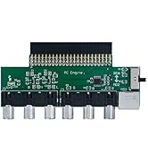 Mcbazel RGBS Video Booster Audio Converter Signal Output PCB Board for NEC PCE PC Engine Grafx