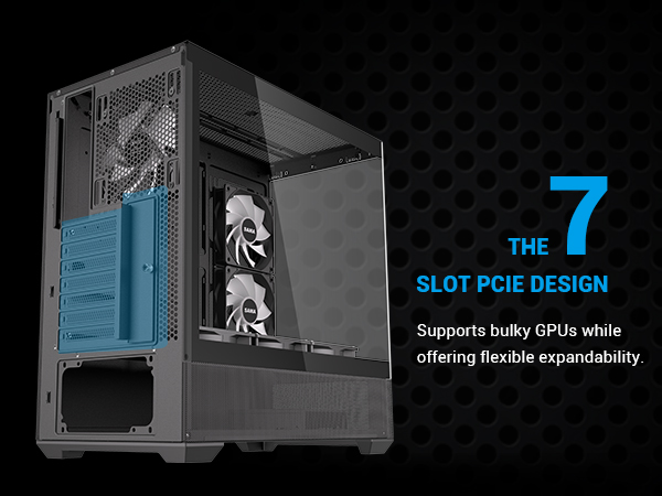 pc case pre installed fans