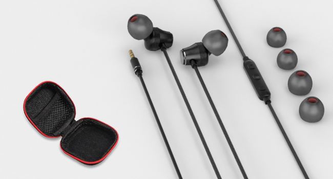 Wired Earbuds for iPod Laptops Computer,3.5mm Plug in Noise Cancelling Headphones