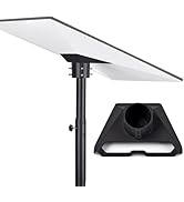 Steinwhale Pipe Adapter for Starlink Standard/Gen 3, Pole Mount Adapter Mounting Kit Aluminum, Co...