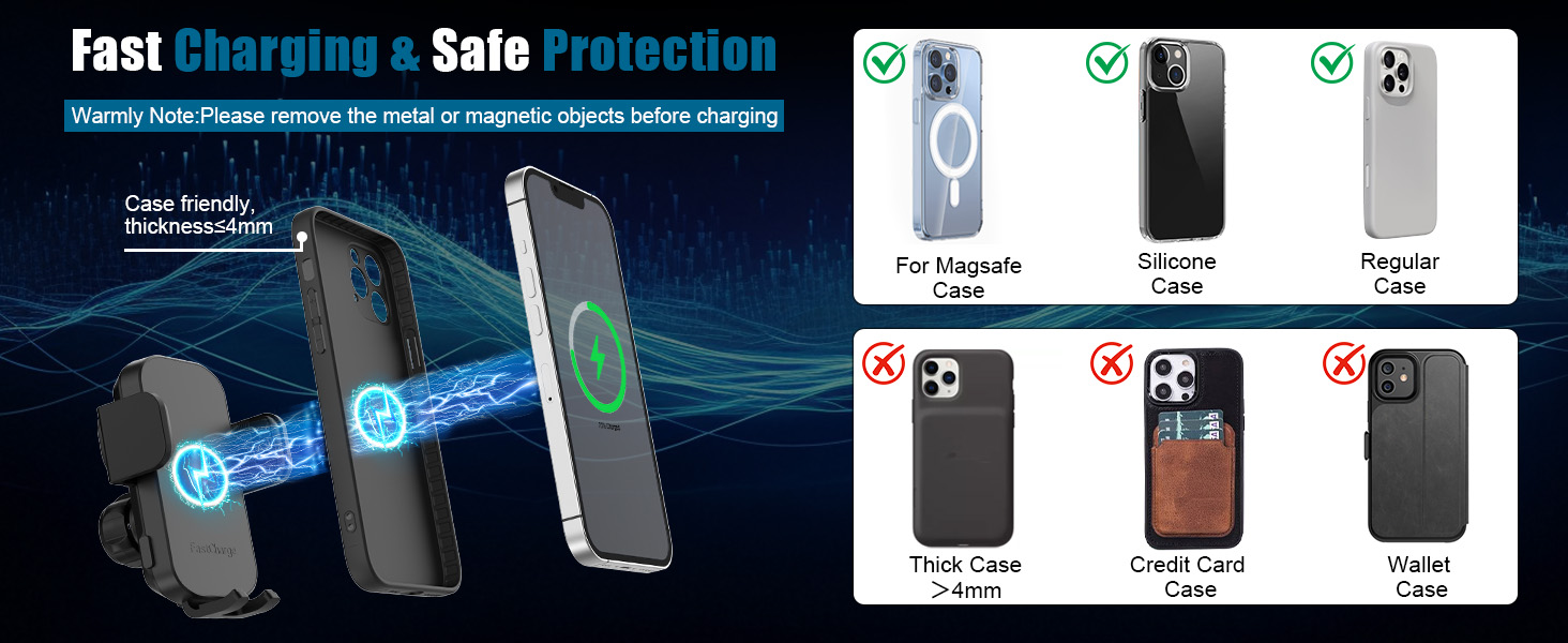 wireless car charger 1464-600-2-3