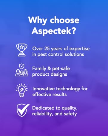 Aspectek, LED Bug Zapper, Insect Killer, Mosquito Zapper, Fly Zapper