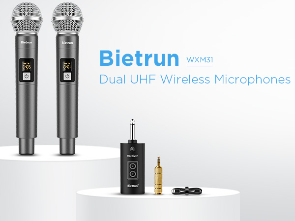 wireless microphone dual
