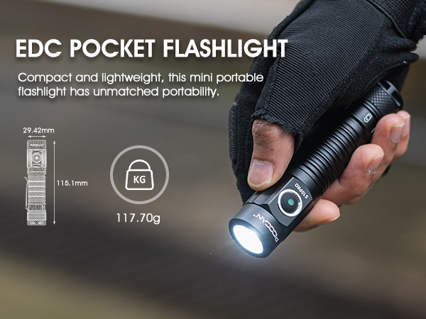 pocket flashlight