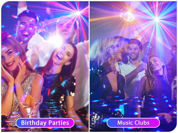 bolita de luces discoteca