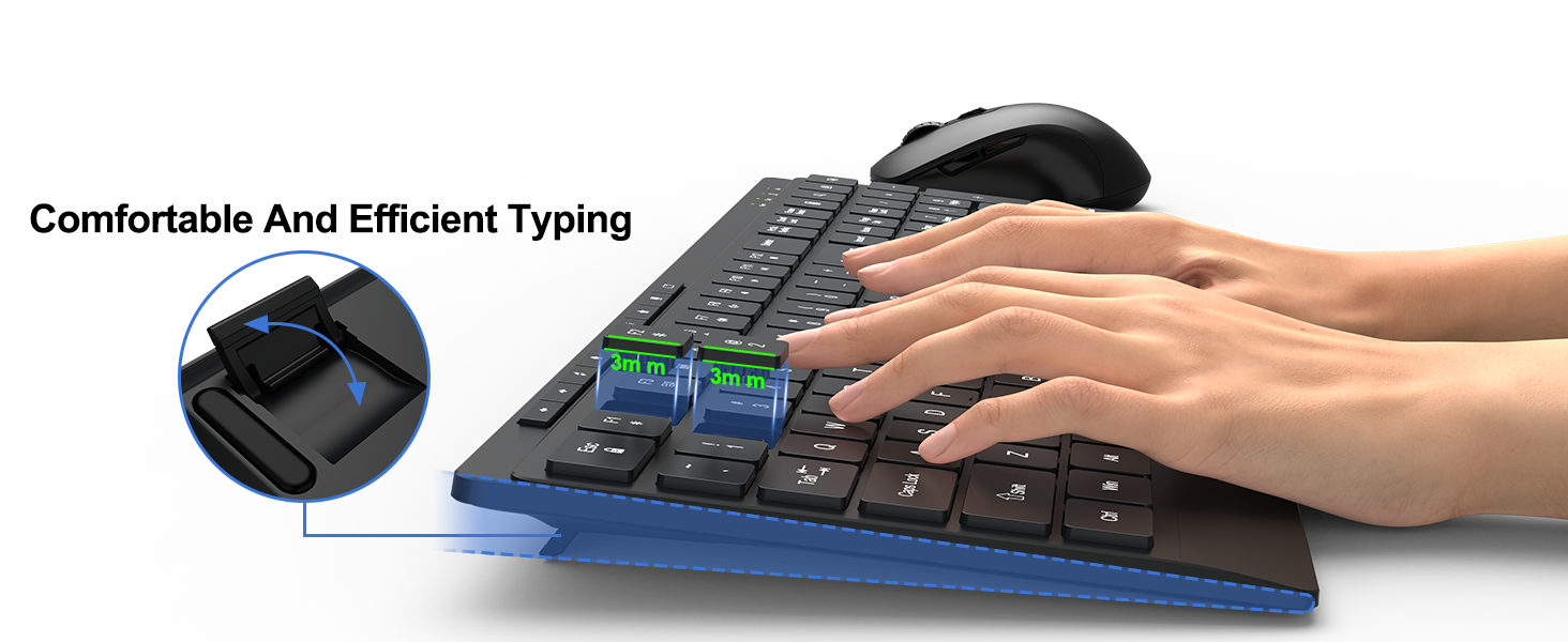 Comfortable And Efficient Typing