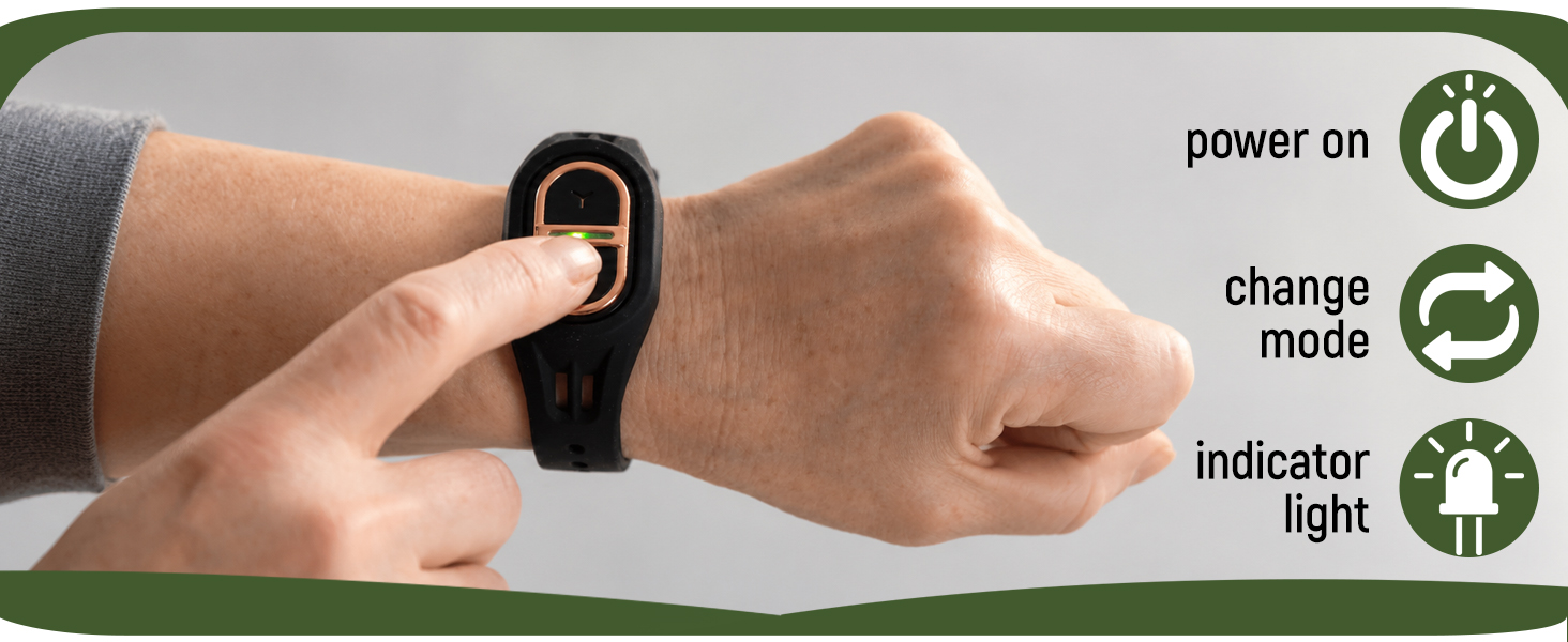 Simple one-button wearable operation