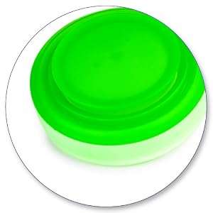 Open Lid Round Pill Box Organizer Pocket Small case Holder Daily containers. Medicine Holder