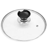 9 inch Tempered Glass Lid Accessory for Instant Pot 5 or 6 Quart Pressure Cooker, 8.5" Diametre U...