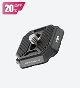 ULANZI FALCAM F38 Camera Quick Release Plate Compatible with PD Capture Camera Clip V3, 38mm Stan...